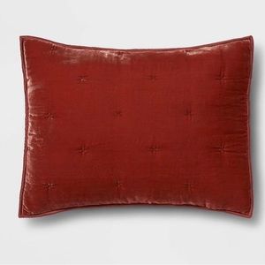 Opalhouse Tufted Velvet Stitch Quilt Sham Bronze – Standard Set Of 2